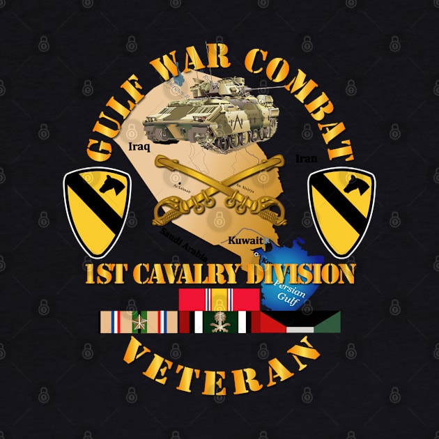 Gulf War Combat Infantry Vet w 1st Cav Div SSI by twix123844